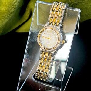 Armitron Gold and Silver Two-Tone Ladies Watch